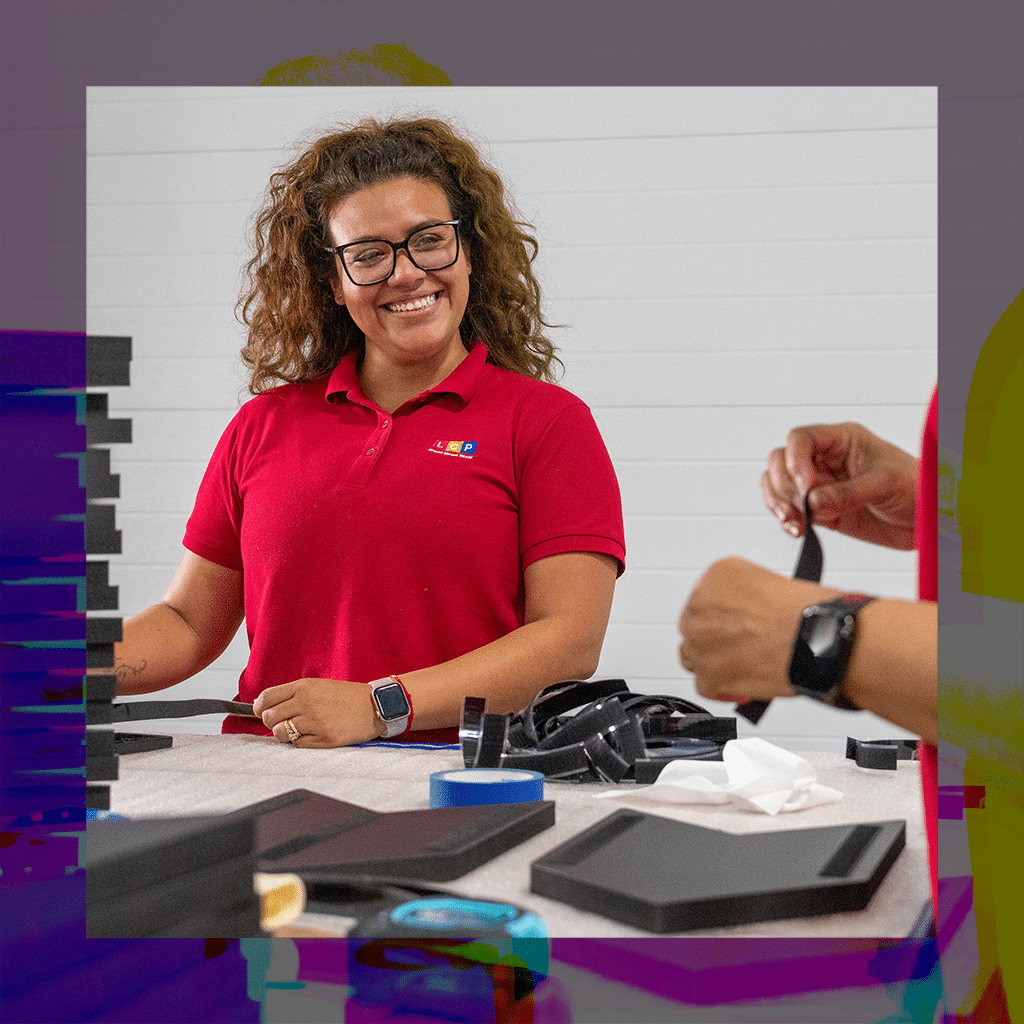 Smiling LCP Employee